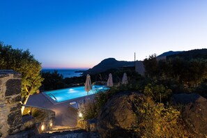 Una piscina riscaldata