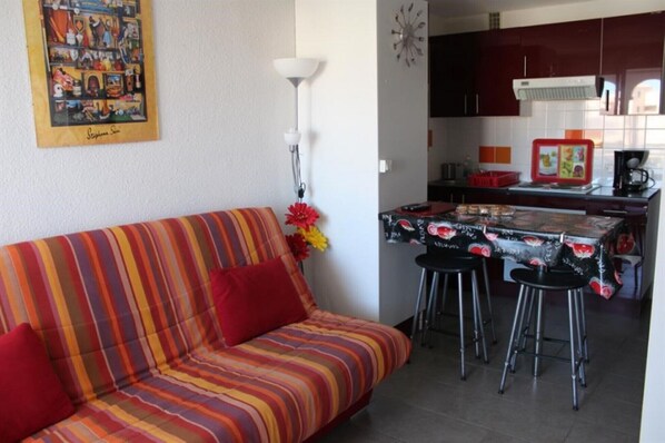 TV, ping pong, stereo