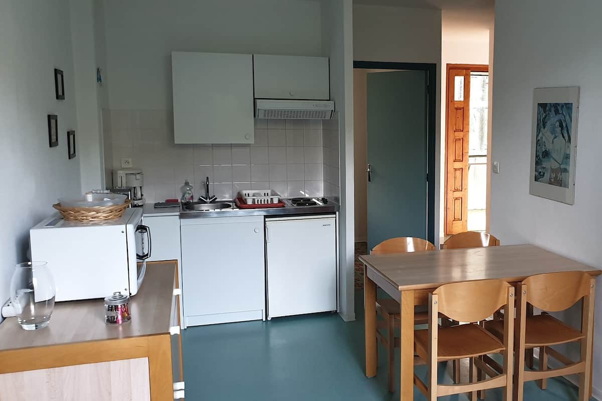 Apartment, 1 Bedroom, Mountain View (Digital) | Living area | Flat-screen TV
