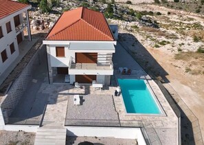 Front of property - Dubrovnik Heights Luxury Villa (Ravno)