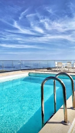 Villa, Private Pool, Sea View | Living area | Flat-screen TV, Netflix