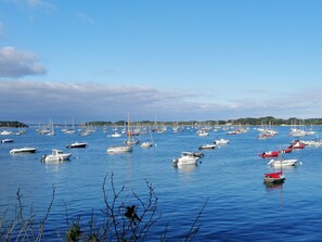 A marina with numerous boats docked. - 6-bedroom family home 300m from the beach, near the port of Crouesty (Arzon)