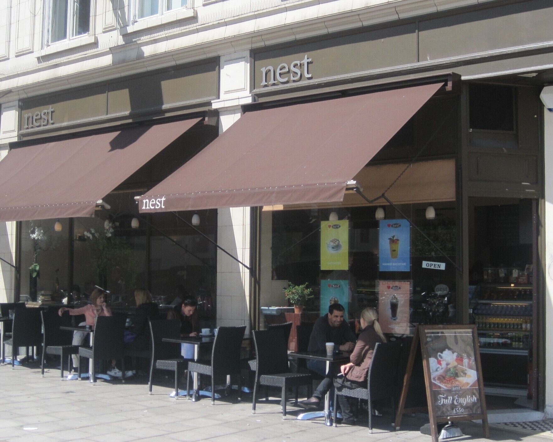 Restaurante al aire libre