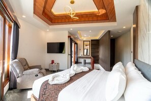 1 phòng ngủ, bộ đồ giường cao cấp 