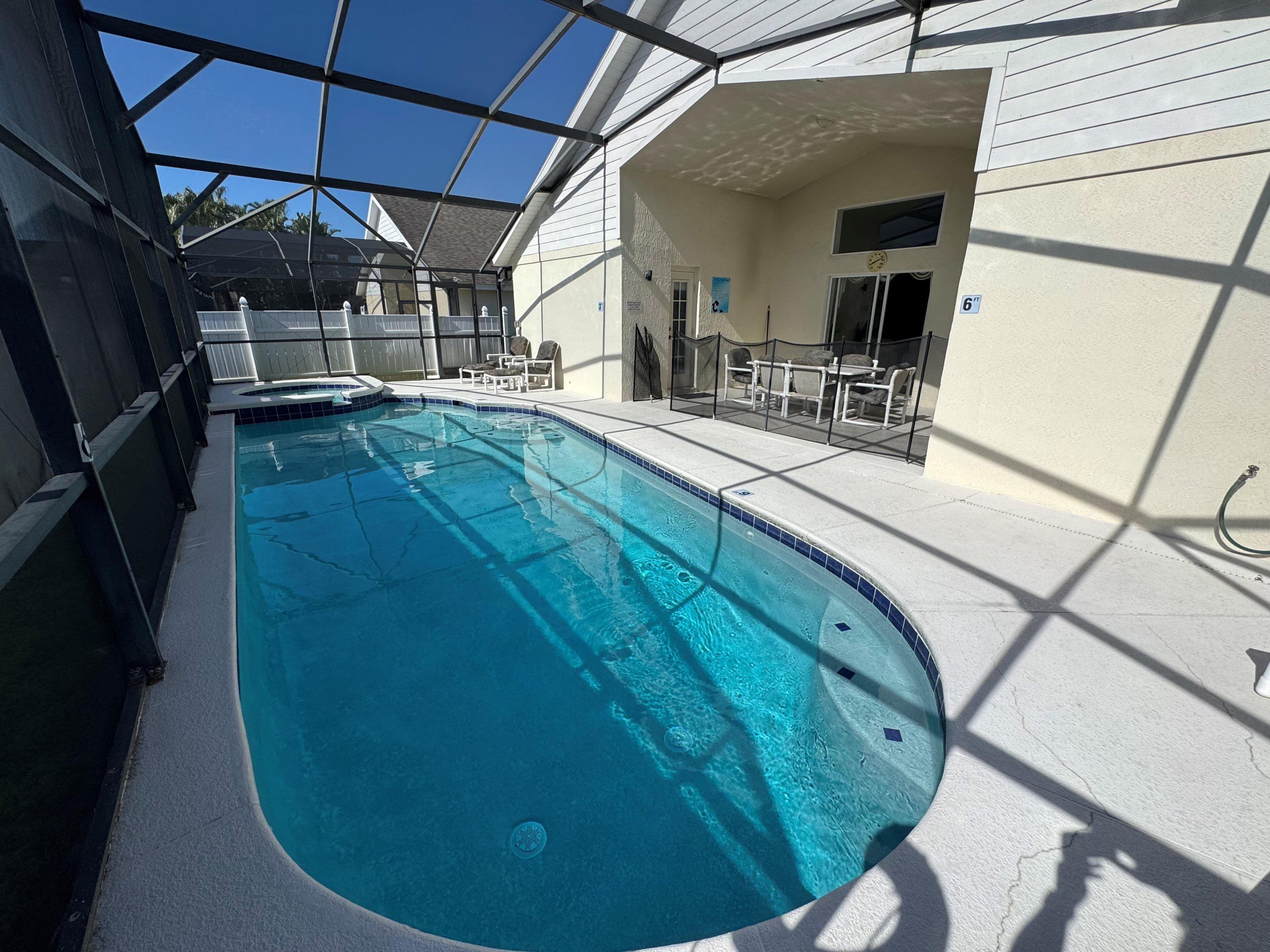 Udendørs pool, liggestole