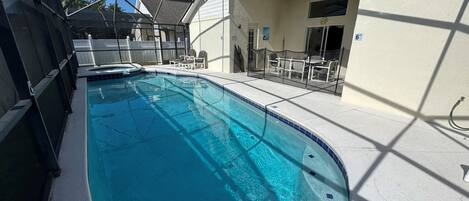 Udendørs pool, liggestole