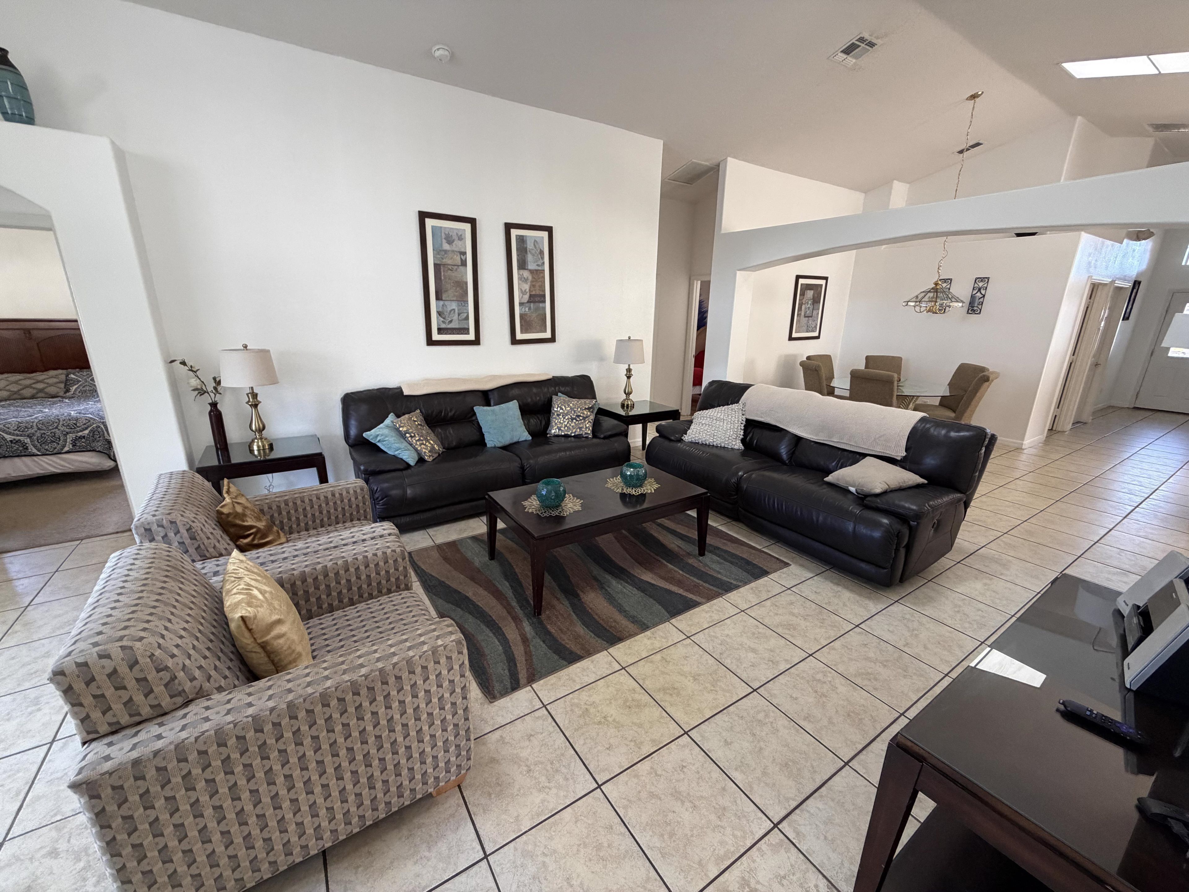 Villa, Multiple Beds, Pool Access, Pool View (Daisy's Den) | Living area