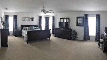 Villa, Multiple Beds, Pool Access, Pool View (Berkeley Pool Home) | 5 bedrooms, individually decorated, individually furnished, bed sheets