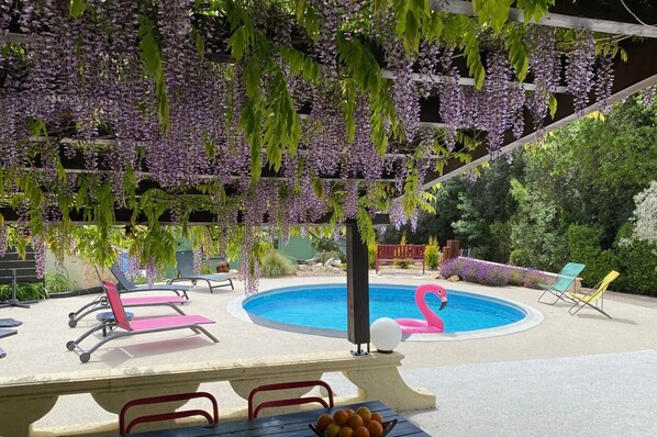 Alberca al aire libre