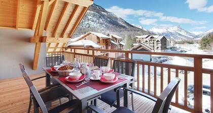 Appartement in den Montagnes | Navette Gratuite + Wi-Fi + Accès Piscine!