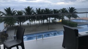Land view from property - Resort Playa Azul (Tonsupa)