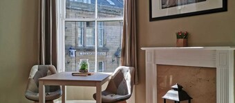 Bridge Street is a spacious apartment in a central Banff location