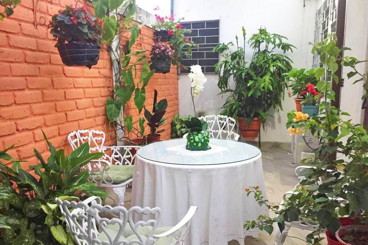 Habitación empresarial doble, Terraza, vista al jardín | Terraza o patio