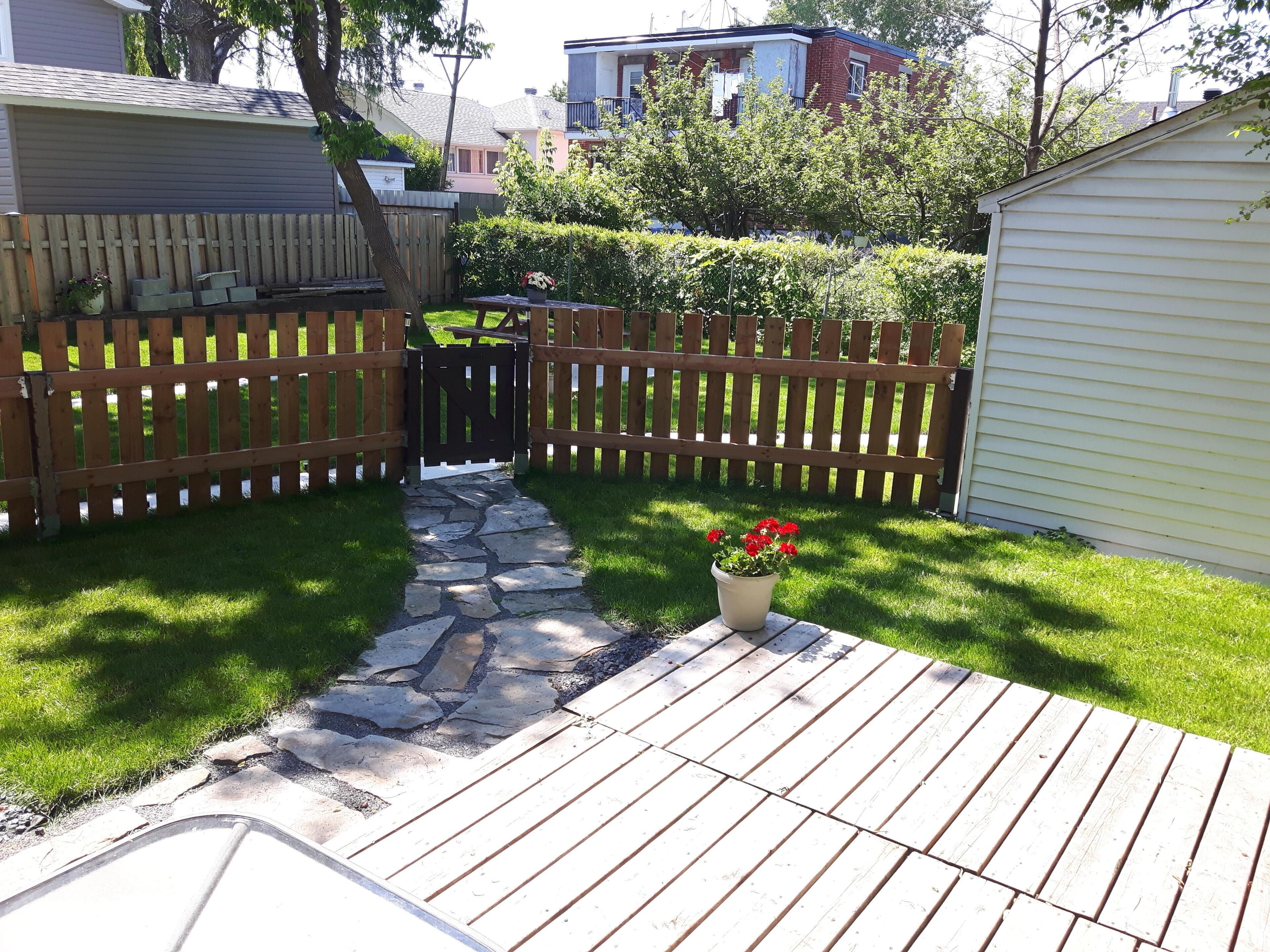 Enceinte de l’hébergement