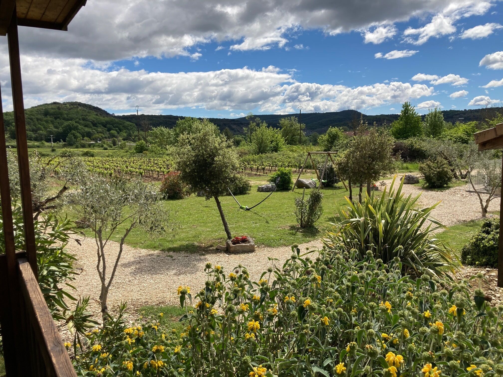 Enceinte de l’hébergement
