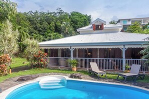 Outdoor pool - Villa Jasmine - Deshaies, Guadeloupe (DESHAIES)