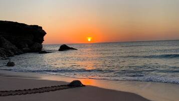 Plage à proximité, sable blanc