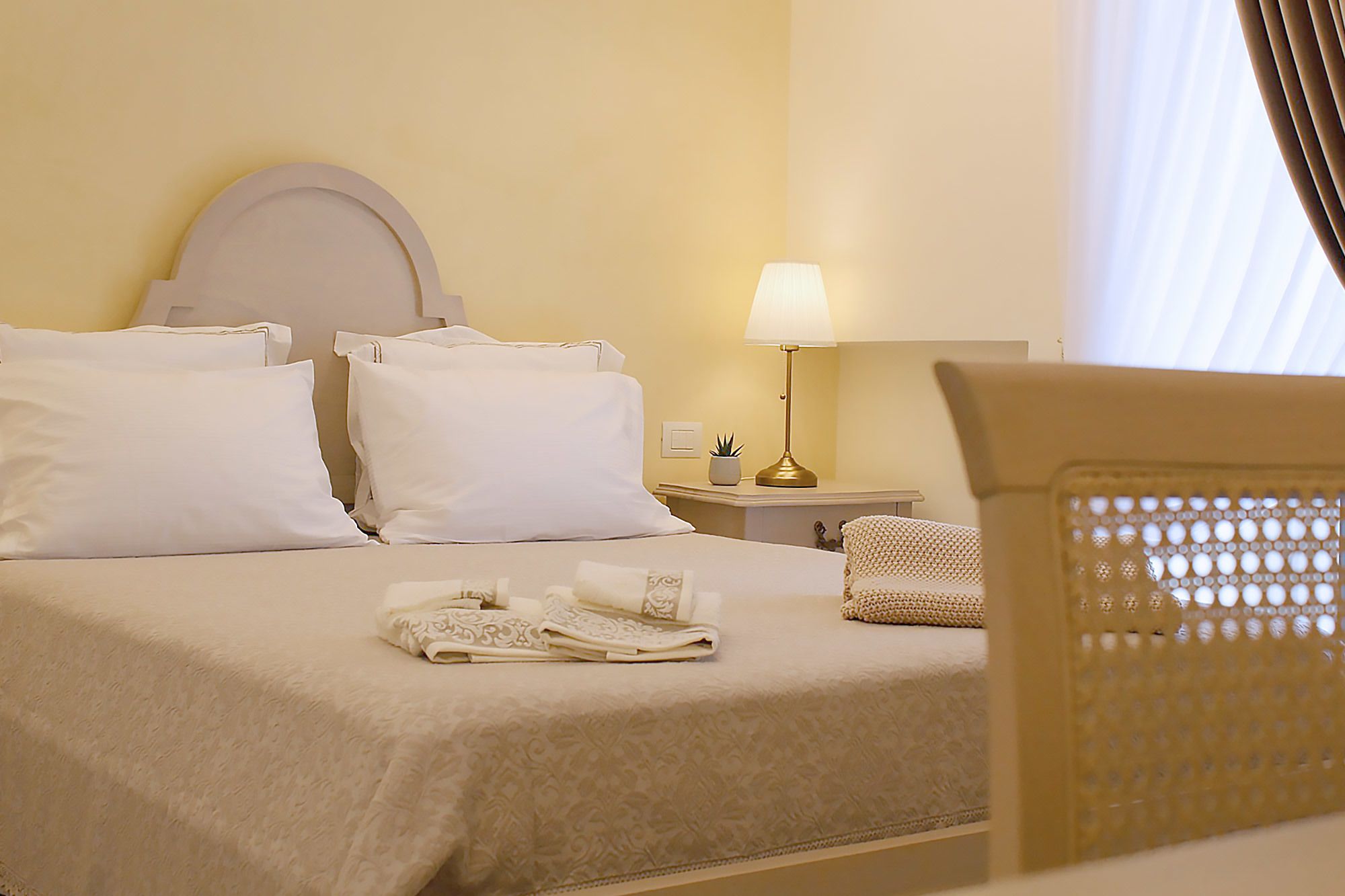 Deluxe Double Room, 1 Queen Bed, City View (Vesta) | Premium bedding, down duvets, memory-foam beds, minibar