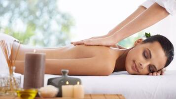 Experience a restorative spa treatment in a serene and peaceful environment.