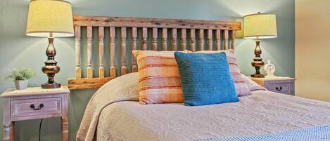 1 habitación, tabla de planchar con plancha, wifi y ropa de cama