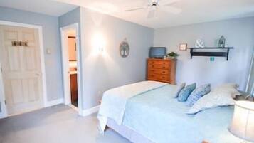 1 bedroom, iron/ironing board, travel crib, WiFi