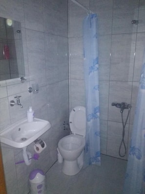 Standard Room | Bathroom | Shower, free toiletries, hair dryer, slippers