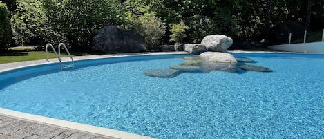 Seasonal outdoor pool