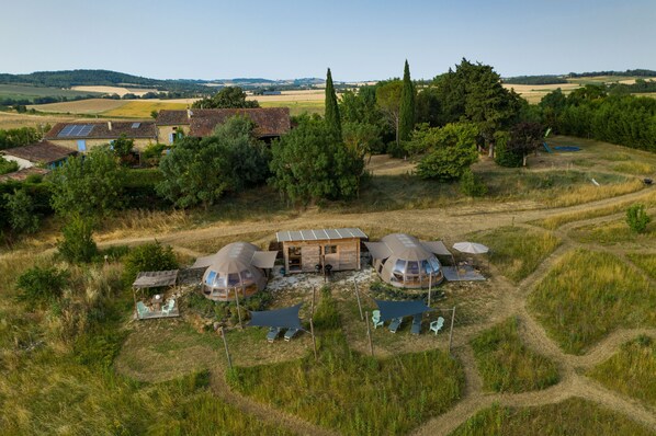 Deluxe Tent | Aerial view