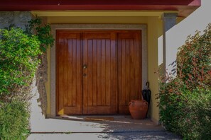 Entrada de la propiedad