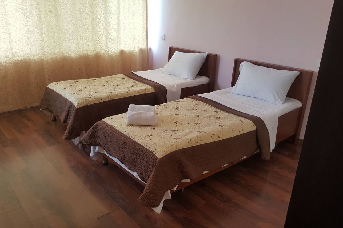 Standard Twin Room | Iron/ironing board (on request), free WiFi