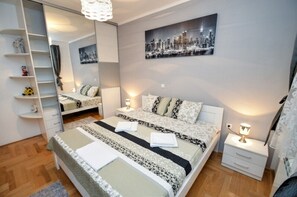 2 Schlafzimmer, Reisekinderbett, WLAN