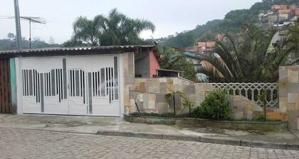 House with pool and barbecue.