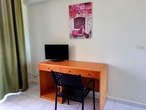 Classic Studio, Garden View | Living area | Flat-screen TV - Ivory Hotel (Rhodes)