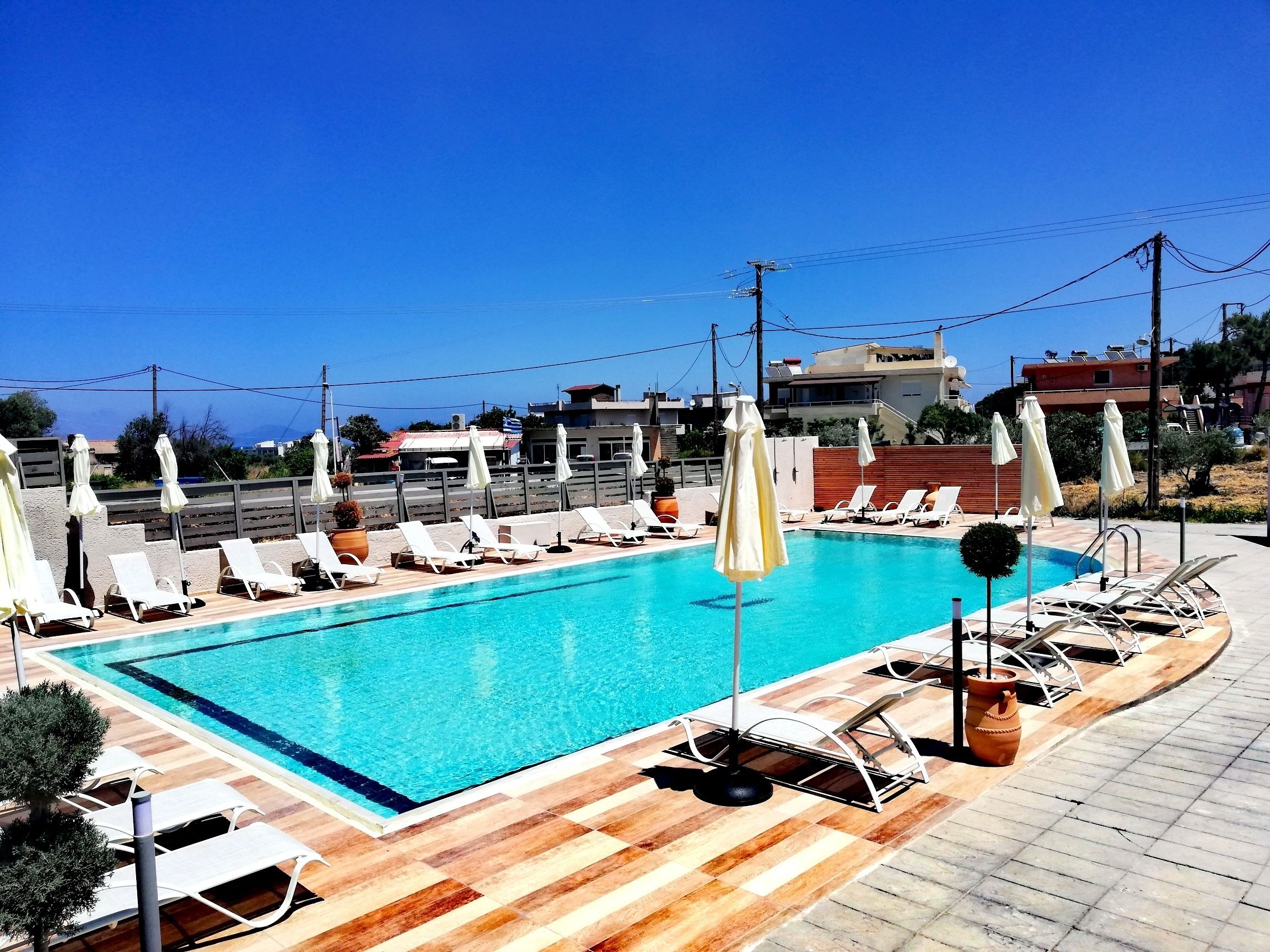 Seasonal outdoor pool