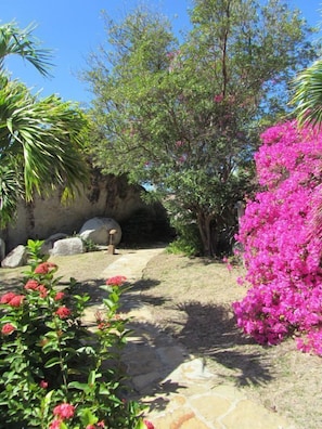 Property grounds - Rockmere Villa - PANORAMIC OCEAN VIEWS, BEACH .2 MILES, MULTI-UNIT ESTATE (The Baths)