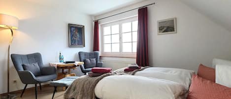 1 habitación, cuna de viaje, wifi y ropa de cama