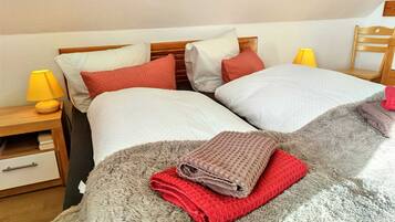 1 slaapkamer, reisbedje, wifi, beddengoed