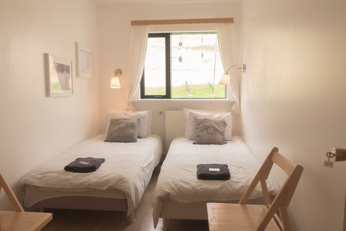 Basic Room, 2 Single Beds, Mountain View | In-room safe, individually decorated, individually furnished, free WiFi
