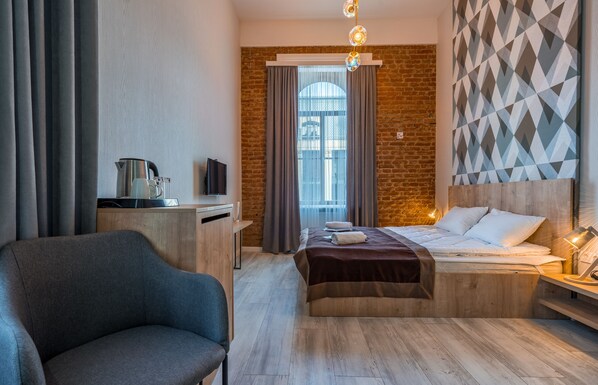 In-room safe, individually decorated, blackout curtains, soundproofing