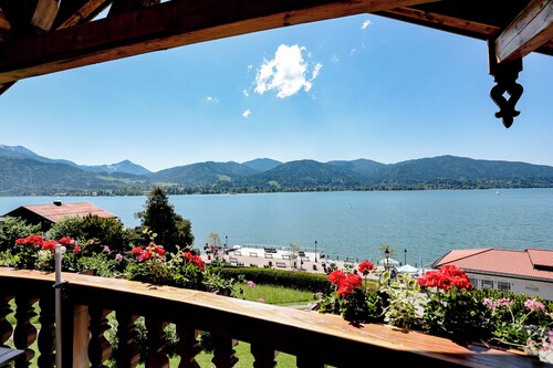 Ferienwohnung "Landhaus Staudacher" mit Seeblick, Balkon, Garten & WLAN