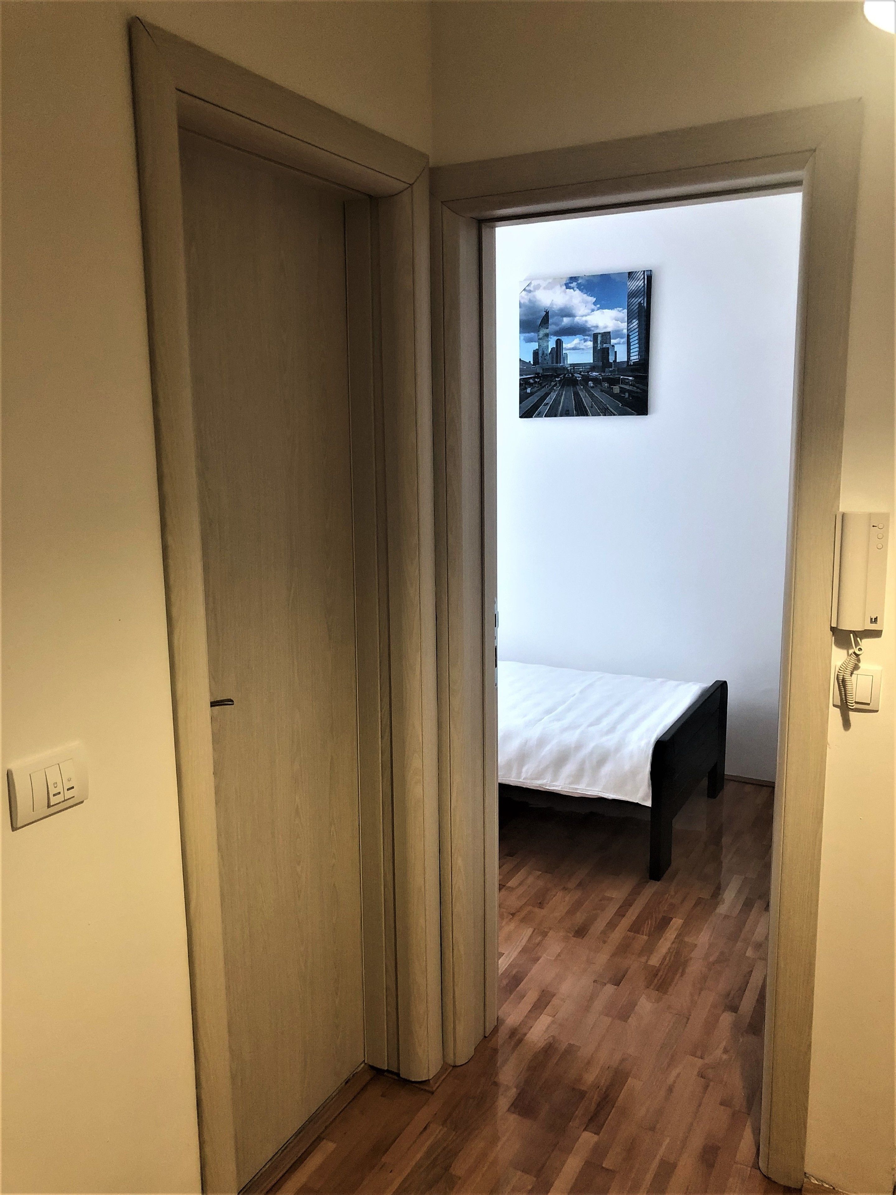 deluxe triple room | living area | led tv, netflix