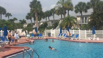 Außenpool, beheizter Pool