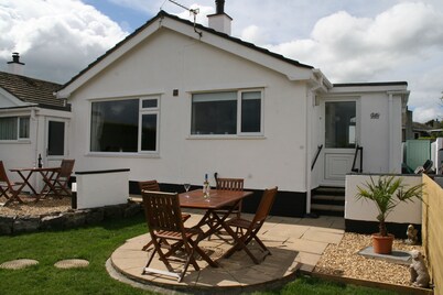 Penmon View, Moelfre, Anglesey. With sea and mountain views.