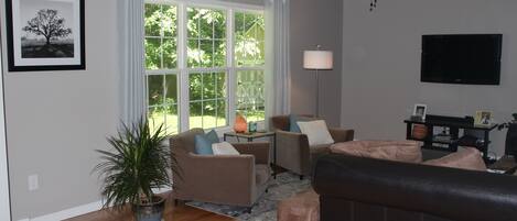 TV, table football, ping pong, books