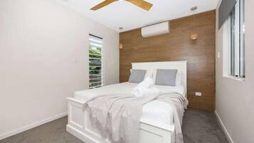 2 chambres, fer et planche Ă repasser, Wi-Fi, draps fournis