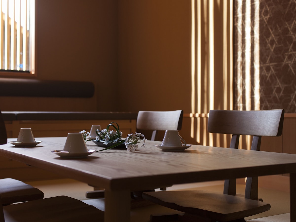 Japanese Western Style Room with Private Open-air Bath (Double or Twin, Run of the House)