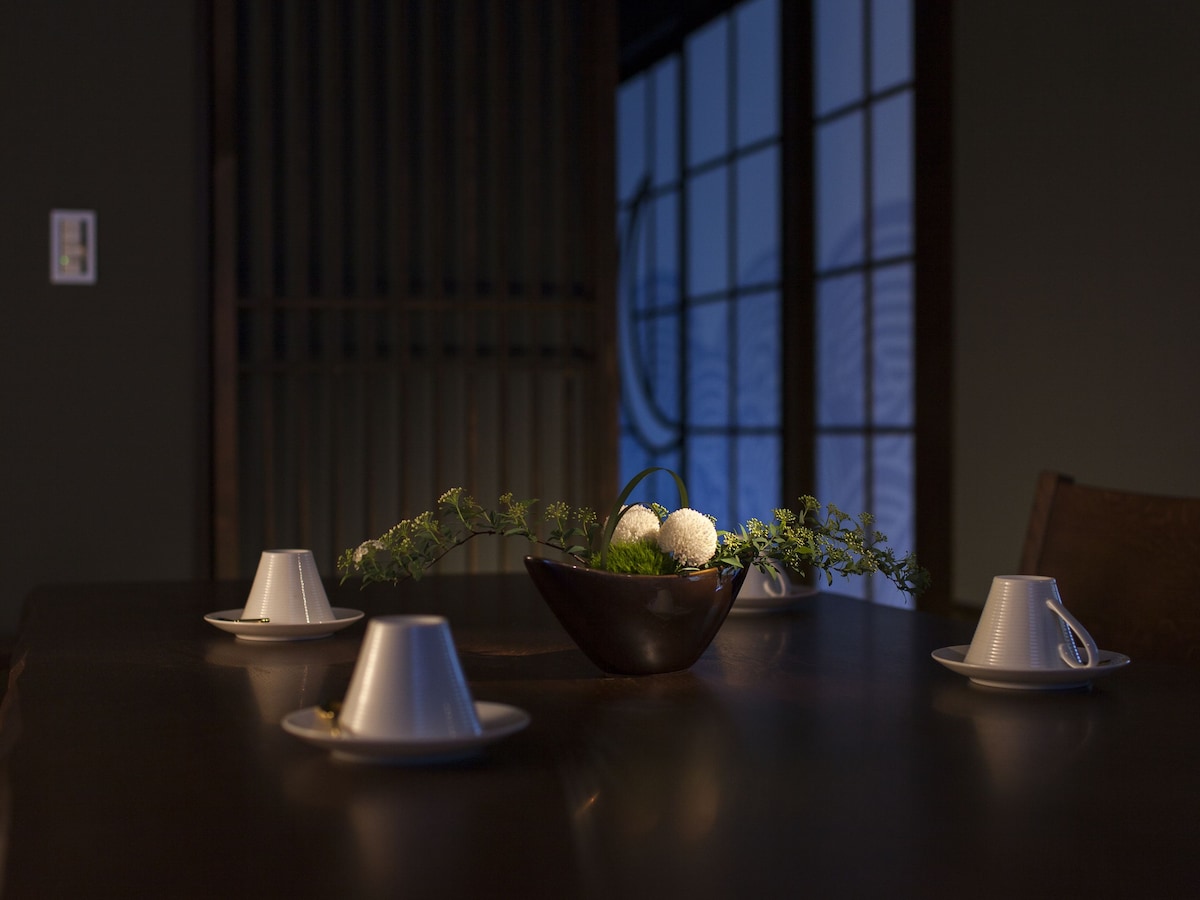 apanese Western Style Double Room with Private Open-air Bath