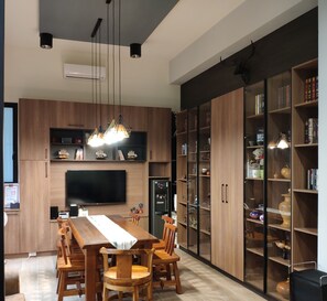 Sitteområde i lobbyen