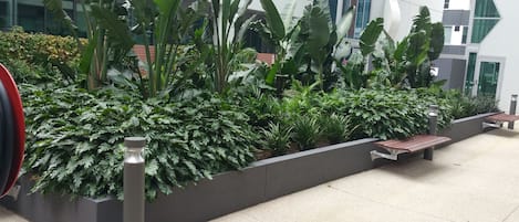 Enceinte de lâhĂ©bergement