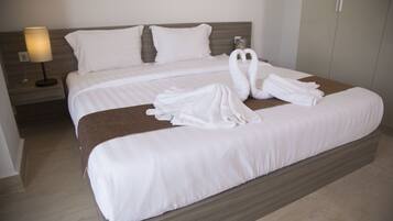 Superior Room, 2 Bedrooms, River View | 1 bedroom, down comforters, desk, blackout drapes